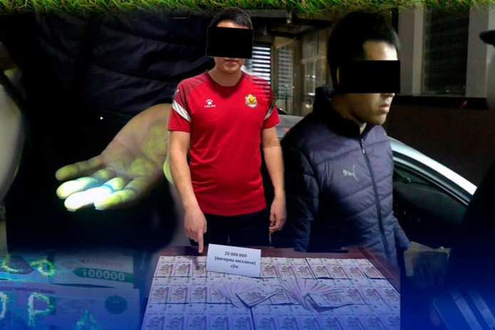 «Qizilqum U19» futbol klubi bosh murabbiyi pora olayotganda ushlandi