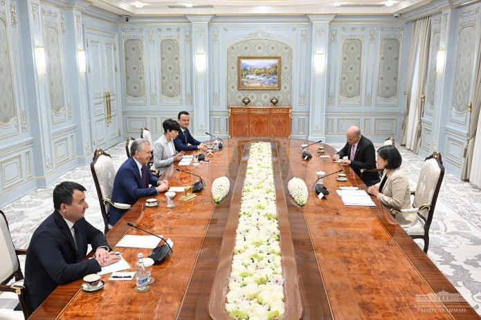 Shavkat Mirziyoyev AQShning Savdo vakili Ketrin Tayni qabul qildi