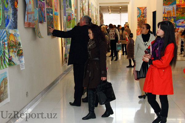 В IV Ташкентской международной биеннале детских рисунков принимает участие более 2 тысяч работ