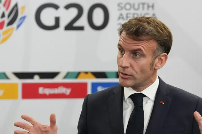 Makron: Rossiya yangi tinchlik rejasini muhokama qilishga tayyor emas