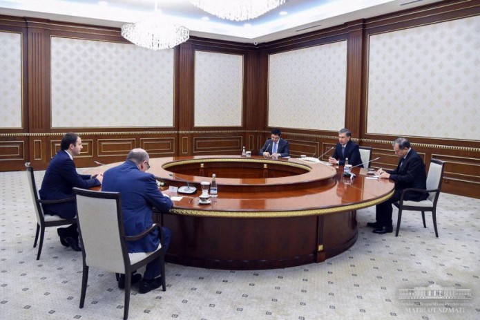 Президент Шавкат Мирзиёев принял главу Минэкономразвития РФ