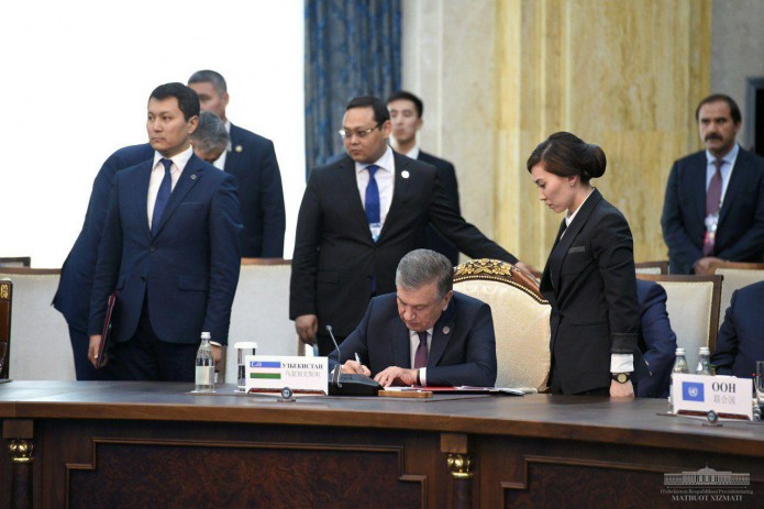 По итогам заседания ШОС подписаны 22 документа и принята Бишкекская декларация