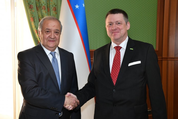 Министр иностранных дел принял нового посла Словении