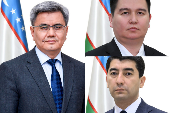 Ilxom Siradjev, Obid Xakimov va Kamoliddin Mardonov yangi lavozimlarga tayinlandi