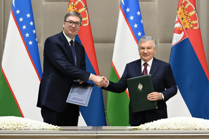 O‘zbekiston va Serbiya Prezidentlari Qo‘shma deklaratsiyani imzoladilar