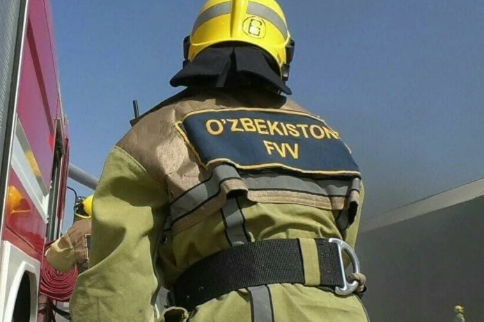 Samarqanddagi kutubxonada yong‘in sodir bo‘ldi