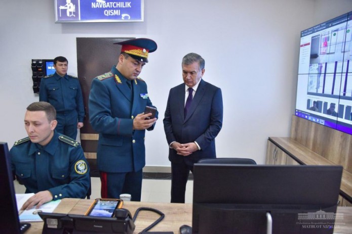 Президент поручил выделить ГУВД Ташкента современные вертолеты