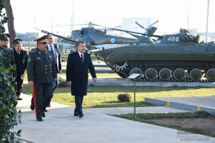 Президент Шавкат Мирзиёев посетил парк «Ватанпарварлар»