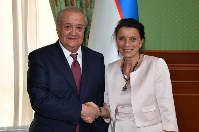Посол Франции Виолен де Вильмор завершает свою миссию в Узбекистане