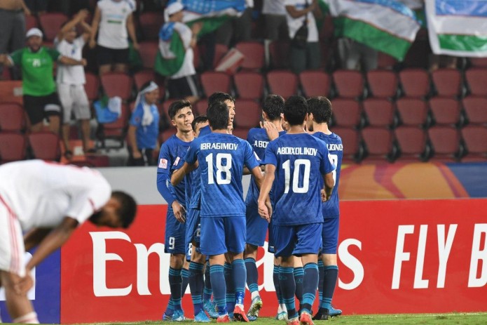 ЧА U-23: Сборная Узбекистана одержала сокрушительную победу над ОАЭ и вышла в полуфинал