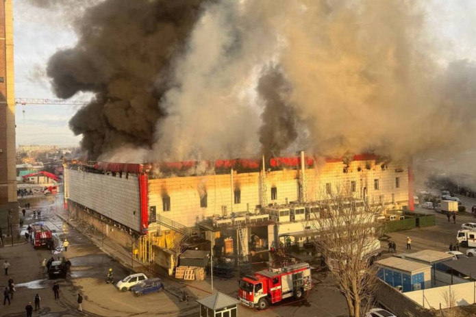 Aviator savdo majmuasidagi yong‘in bo‘yicha jinoiy ish qo‘zg‘atildi