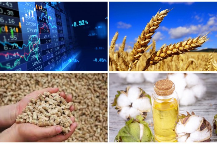 Birjada 2 272,9 mlrd so‘mlik tovarlar sotildi, bug‘doy, shrot va paxta yog‘ining narxi pasaydi