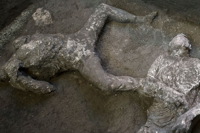 Pompeii eruption victims' bodies found in ancient ruins