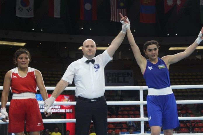 Узбекская боксерша с триумфом одержала победу в Иордании