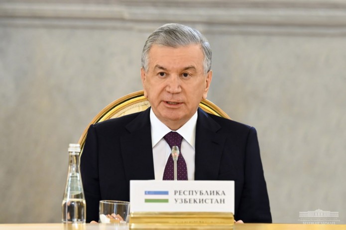 Shavkat Mirziyoyev Oliy Yevrosiyo iqtisodiy kengashi majlisida nutq so‘zladi