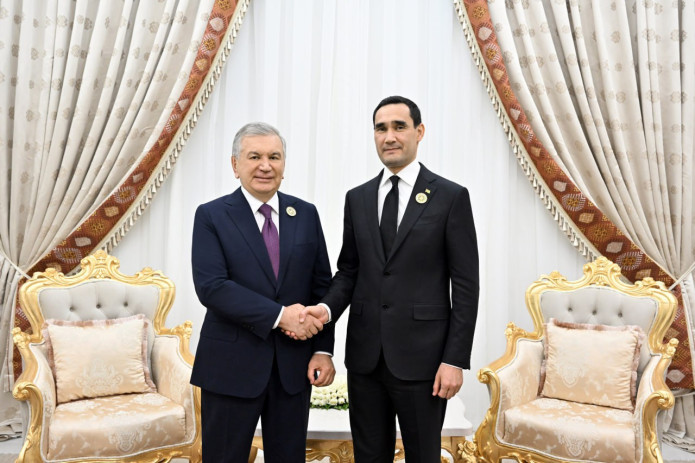 O‘zbekiston va Turkmaniston Prezidentlari strategik sheriklikni kengaytirish muhimligini ta’kidladilar