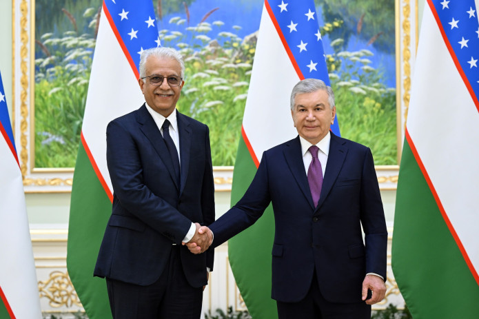 Prezident Osiyo futbol konfederatsiyasi rahbarini qabul qildi