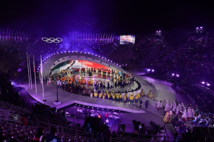 Qishki Olimpiada o'yinlarining yopilish marosimi Veronada bo'lib o'tdi