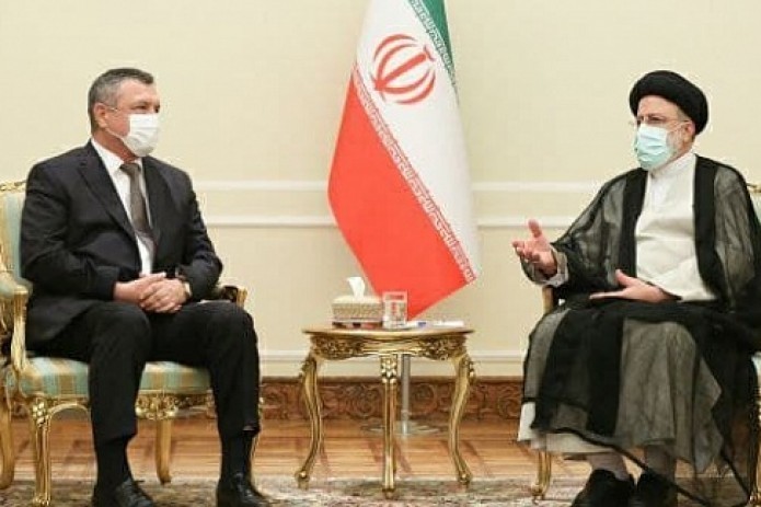 Nuriddinjon Ismailov meets with new President of Iran