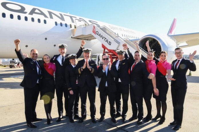 Авиакомпания Qantas осуществила рекордный по продолжительности прямой рейс