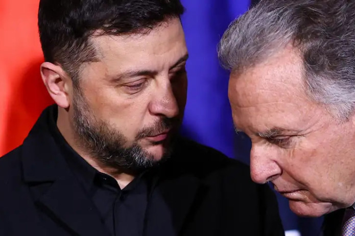 Zelenskiy Trampning elchilari bilan "ijobiy" suhbat o'tkazdi
