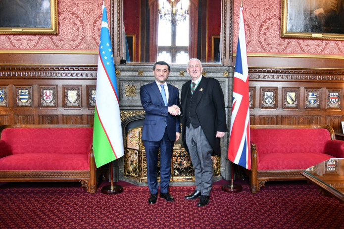 O‘zbekiston TIV rahbari Britaniya Jamoatlar palatasi spikeri bilan uchrashdi