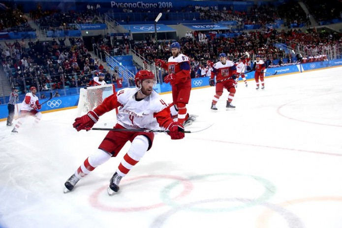 Российские хоккеисты стали первыми финалистами Олимпийских игр