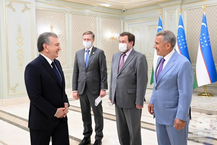Президенты Узбекистана и Татарстана провели переговоры в Ташкенте