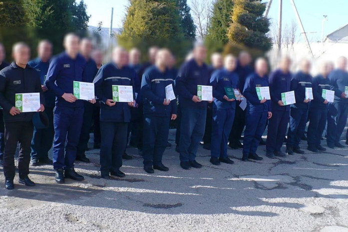 O'zbekistonda 800 nafardan ortiq mahkum kasbga o‘rgatilib, ularga sertifikatlar berildi