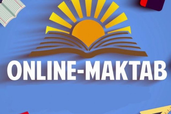 Online-maktab dushanbadan o'z faoliyatini boshlaydi