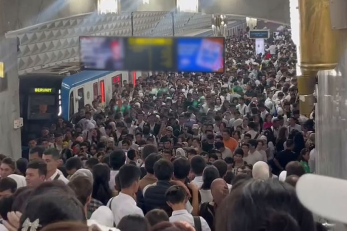 Toshkent metrosida tig'iz vaqtlarda 5 vagonli poyezdlar qatnovi yo'lga qo'yiladi