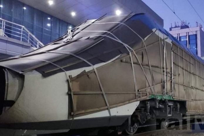Новый высокоскоростной поезд “Talgo” доставлен в Ташкент