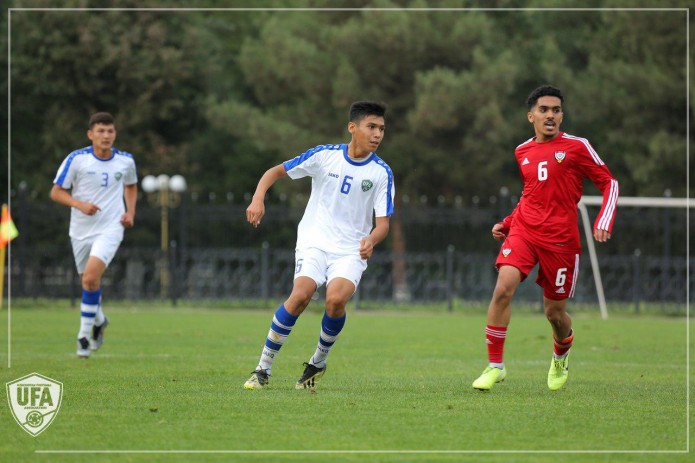 Футбол: Юношеская сборная Узбекистана в товарищеском матче обыграла ОАЭ