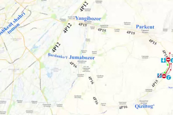 Dam olish kunlari So‘qoq va Chimyonga boruvchi yo‘llarda bir tomonlama harakat tashkil etiladi