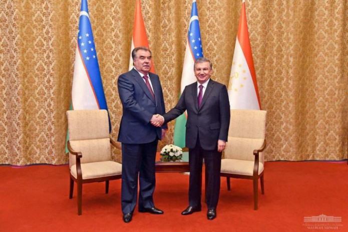 В Пекине состоялась встреча Президентов Узбекистана и Таджикистана