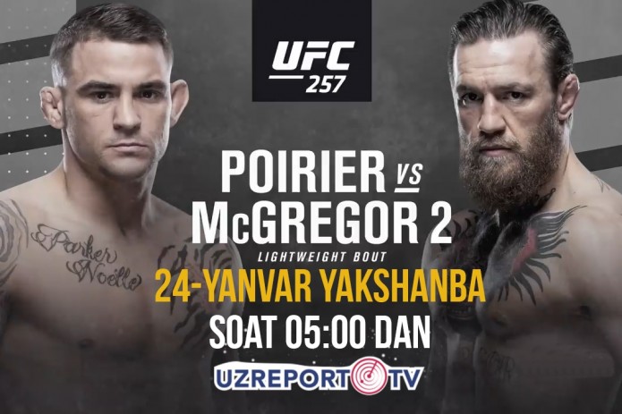UZREPORT TV приобрел права на трансляцию турнира UFC 257