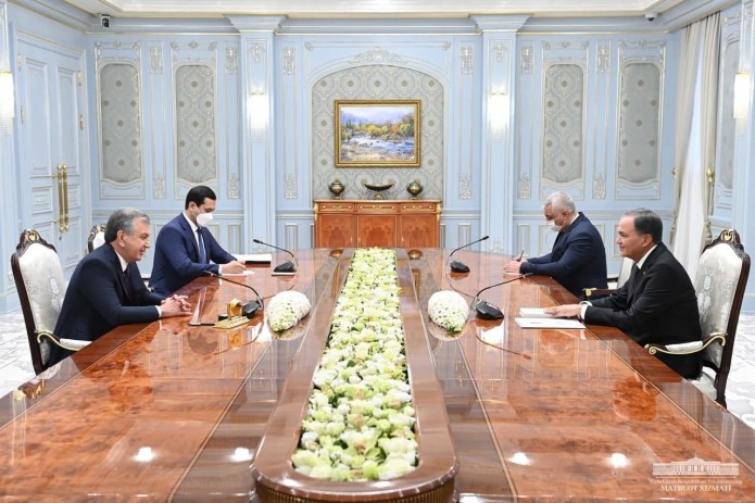 Шавкат Мирзиёев принял заместителя председателя Кабинета Министров Туркменистана