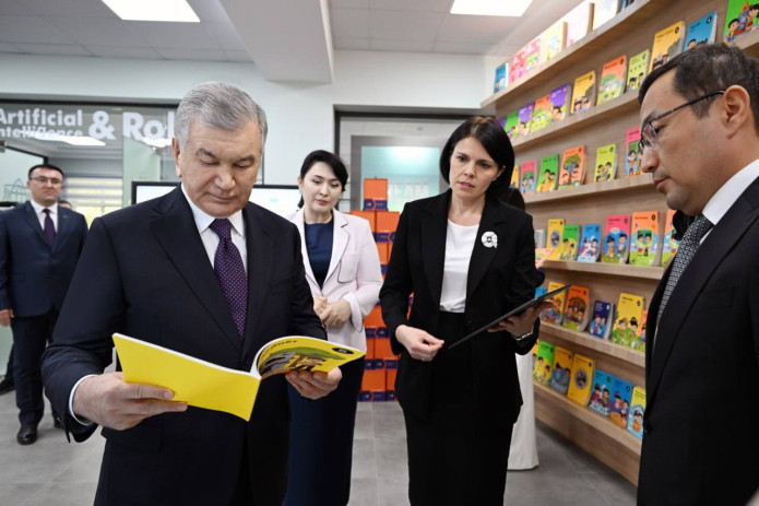 Shavkat Mirziyoyev “Renessans” bolalar sog‘lomlashtirish oromgohida yaratilgan sharoitlar bilan tanishdi
