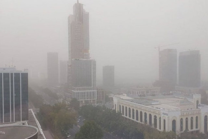 Toshkentda havo sifati yomonlashdi: PM2,5 miqdori me’yordan 2,4 baravar yuqori