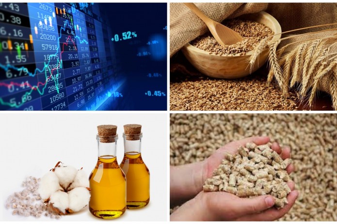 Birjada 2,7 trln so'mlik tovarlar sotildi, bug'doy, paxta yog'i va shrot narxi pasaydi