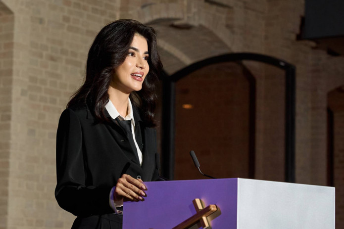 Saida va Shahnoza Mirziyoyevalar Toshkentdagi Zamonaviy san'at markazining ochilishida bo'lishdi