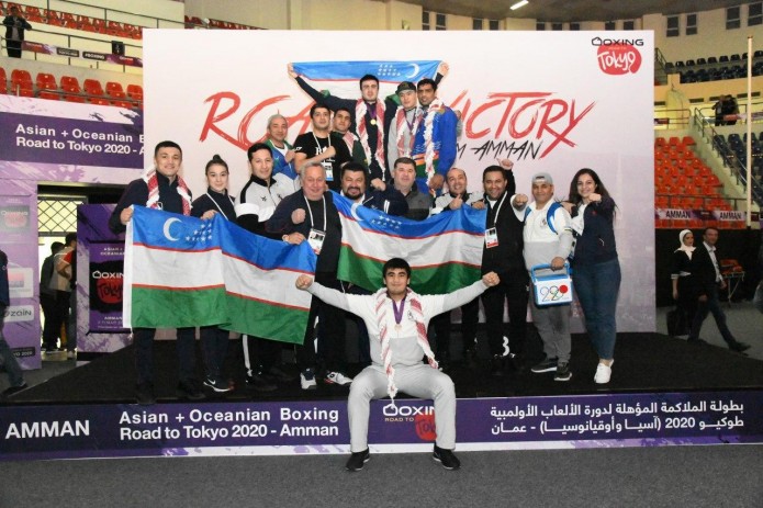 O'zbekistonlik bokschilar Iordaniyadagi litsenzion musobaqada umumjamoa hisobida birinchi bo'lishdi