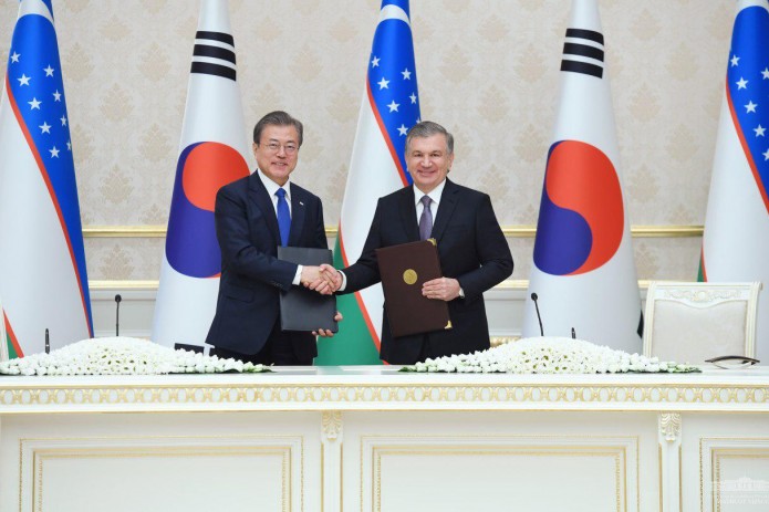 Узбекистан и Республика Корея подписали соглашения на $12 млрд.