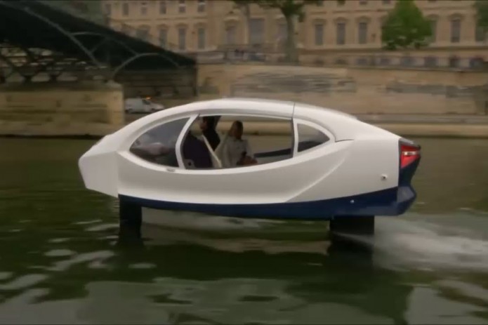 Французское речное такси на подводных крыльях бросит вызов Uber