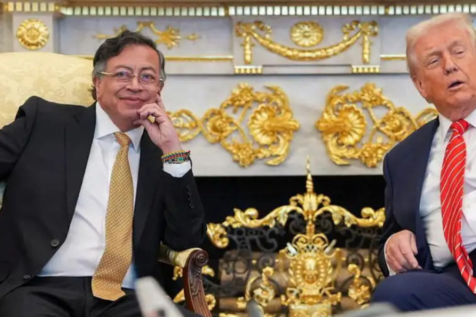 Kolumbiya Prezidenti Petro Oq Uyda Tramp bilan uchrashdi