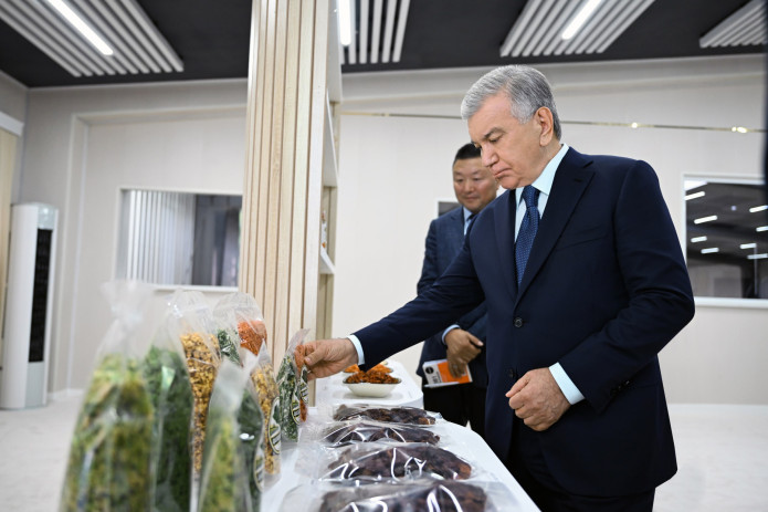 Prezident “Wosune Food Ingredients Karşi” korxonasi faoliyati bilan tanişdi