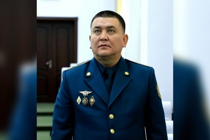 Podpolkovnik Akrom Misirov Jizzax viloyati IIB JXX JTSB boshligʻi lavozimiga tayinlandi