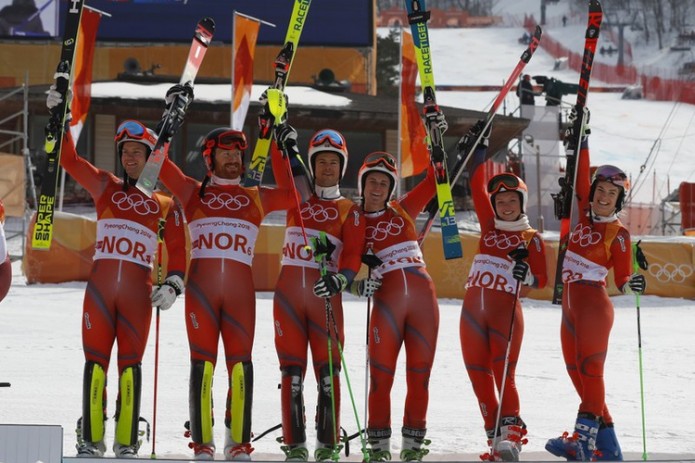 Сборная Норвегии обновила исторический рекорд на Олимпиаде