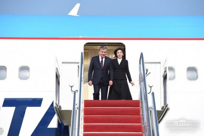 Президент Шавкат Мирзиёев прибыл в США с официальным визитом
