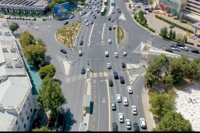Toshkentda avtobuslar uchun ajratilgan (BRT) yo‘lak foydalanishga topshirildi